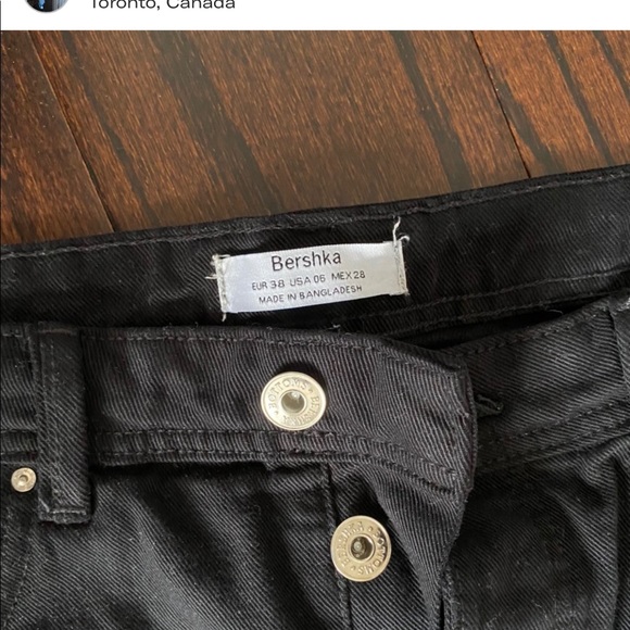 Bushka black shorts - Picture 2 of 2